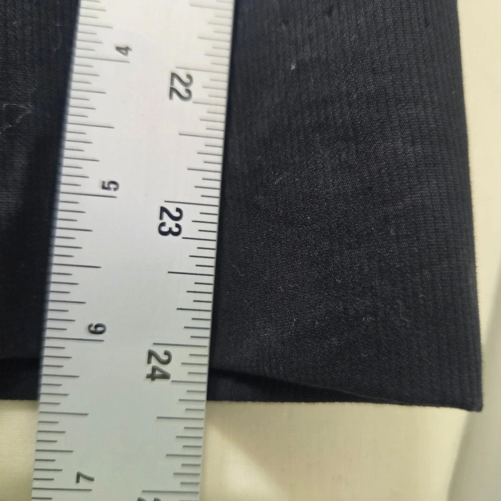 Banana Republic Mens Tailored Fit 2-Button Cotton Blazer Jacket Black 38 Short